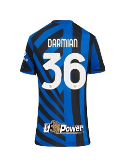 Inter Milan Matteo Darmian #36 Zenski Domaci Dres 2024-25 Kratak Rukavima